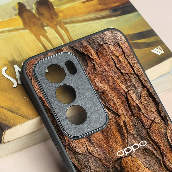 Wavy Grain metal back case for Oppo Reno 12