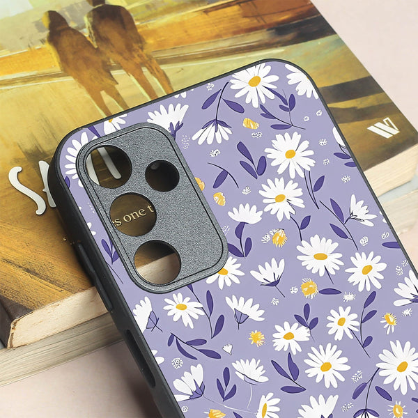 Lavender Daisies metal back case for Samsung A15