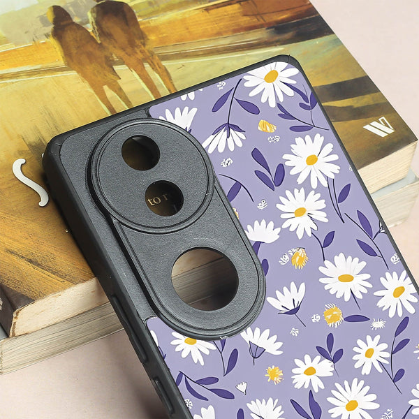 Lavender Daisies metal back case for Vivo V50