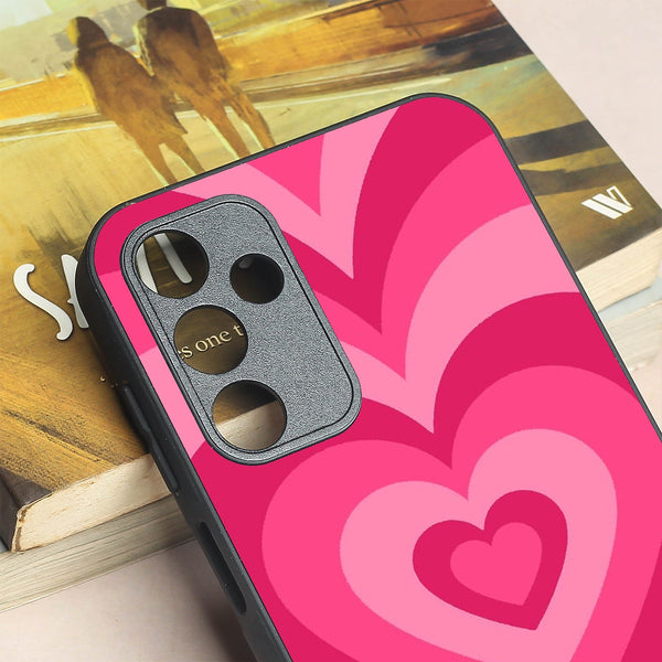 Retro Love metal back case for Samsung A15