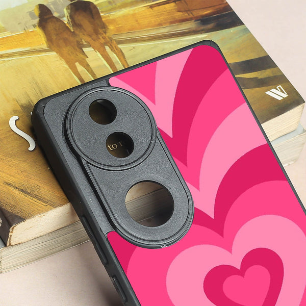 Retro Love metal back case for Vivo V50