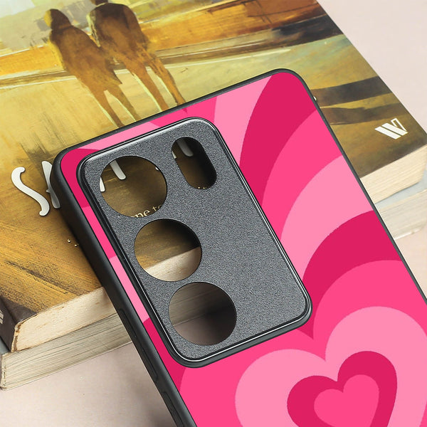 Retro Love metal back case for Vivo V29