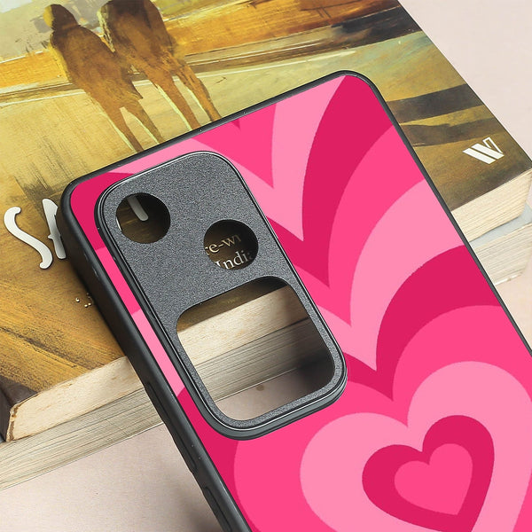 Retro Love metal back case for Vivo V30