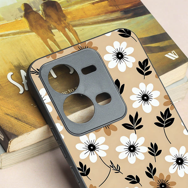 Daisy Dusk metal back case for Vivo V25