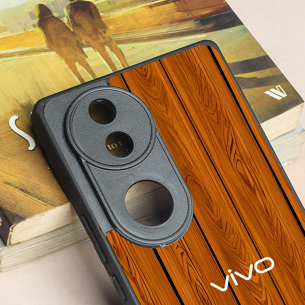 WoodCraft Touch metal back case for Vivo V50