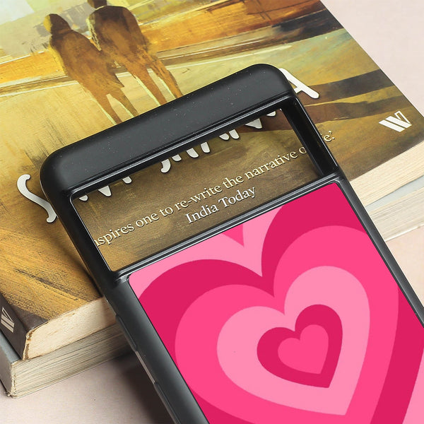 Retro Love metal back case for Google Pixel 7a