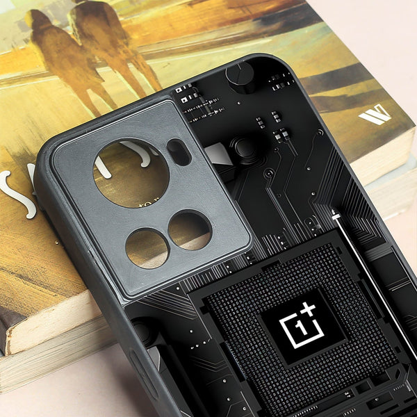 Microchip metal back case for Oneplus 10R