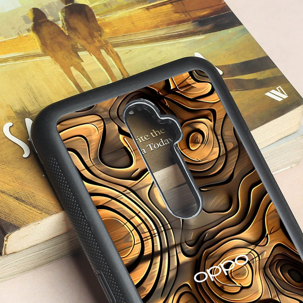 Rust Mirage metal back case for Oppo Reno2 Z