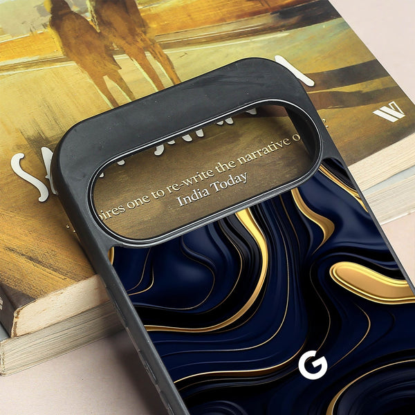 Noir Gold metal back case for Google Pixel 9 Pro