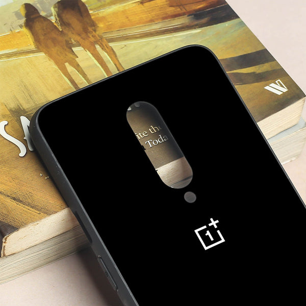 Black metal back case for Oneplus 7 Pro