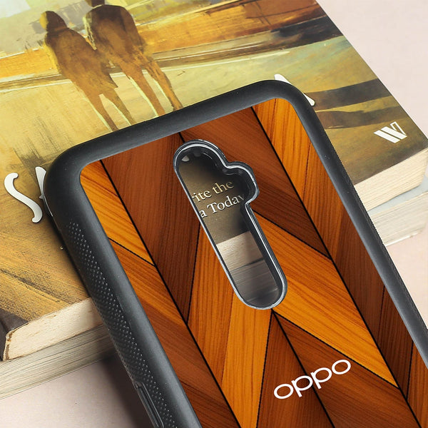 V-Wood Luxe metal back case for Oppo Reno2 Z