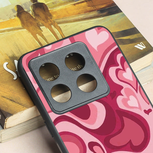 Valentine Wave Marble metal back case for Oneplus 10T