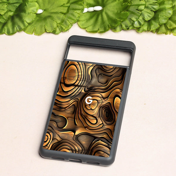 Rust Mirage metal back case for Google Pixel 7a