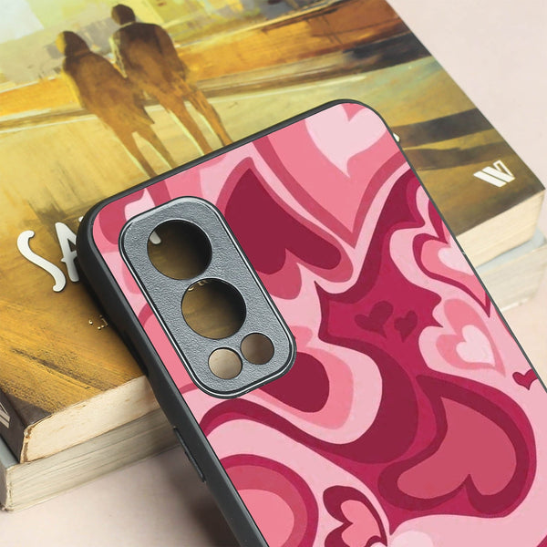 Valentine Wave Marble metal back case for Oneplus Nord 2