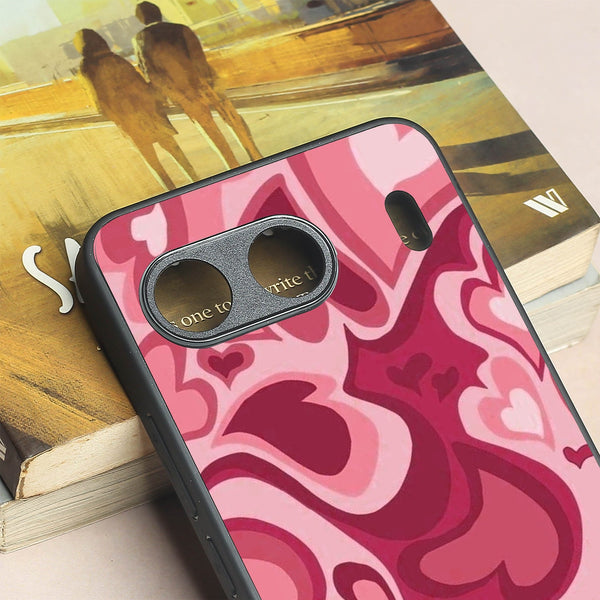 Valentine Wave Marble metal back case for Oneplus Nord 4