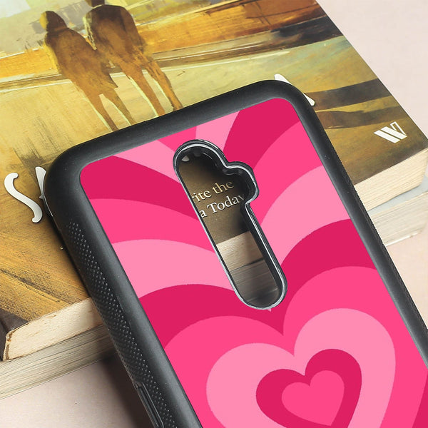 Retro Love metal back case for Oppo Reno2 F