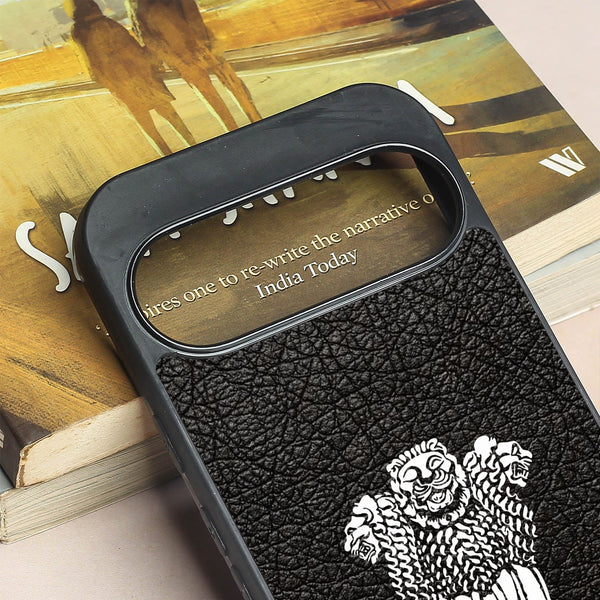 Black Satyamev Jayate metal back case for Google Pixel 9