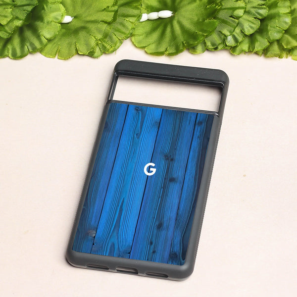 Indigo Planks metal back case for Google Pixel 7a