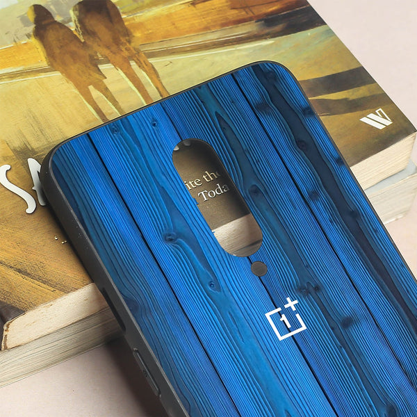 Indigo Planks metal back case for Oneplus 7 Pro
