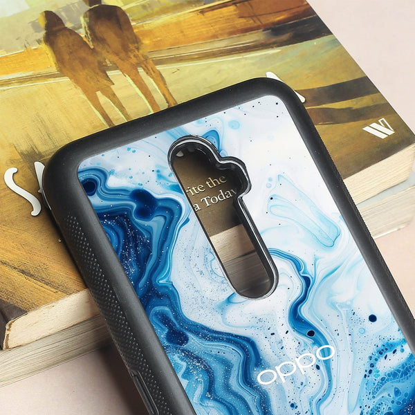 Neptune Swirl metal back case for Oppo Reno2 Z