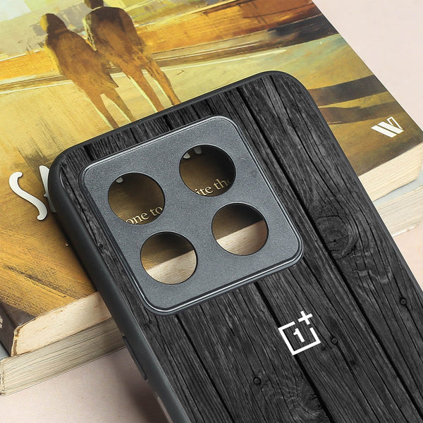 Dark Wood metal back case for Oneplus 10T