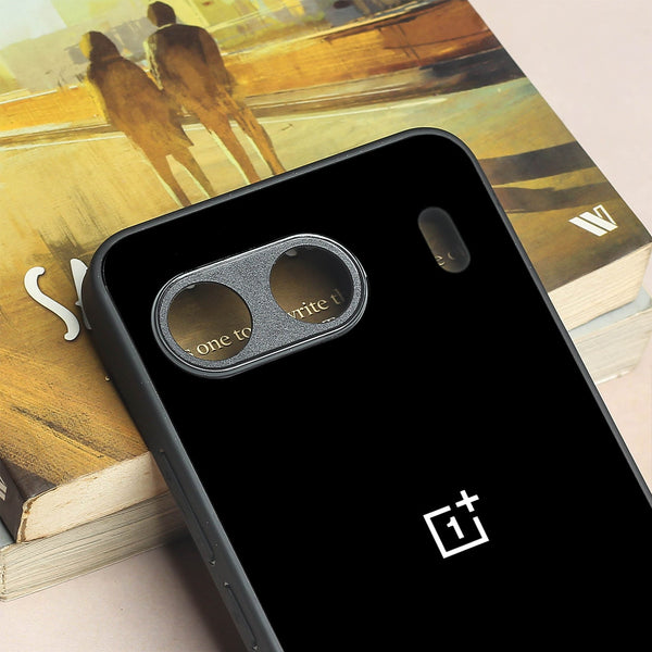 Black metal back case for Oneplus Nord 4