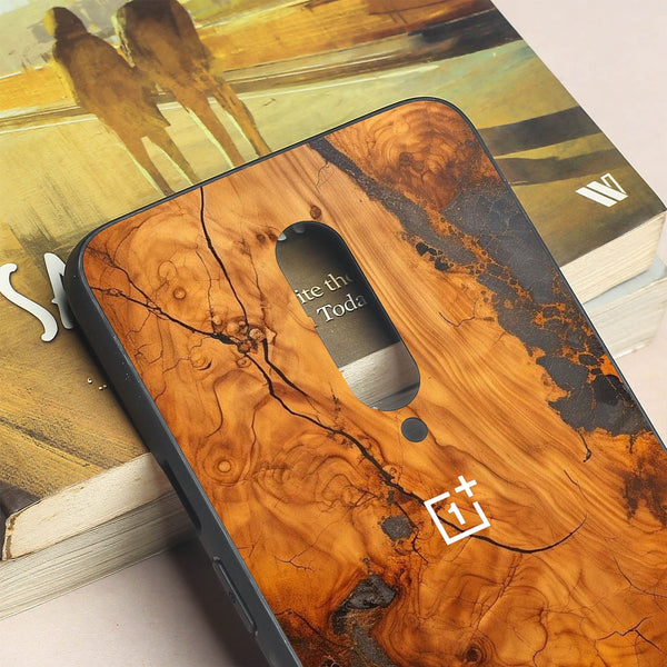 Lava Oak metal back case for Oneplus 7 Pro