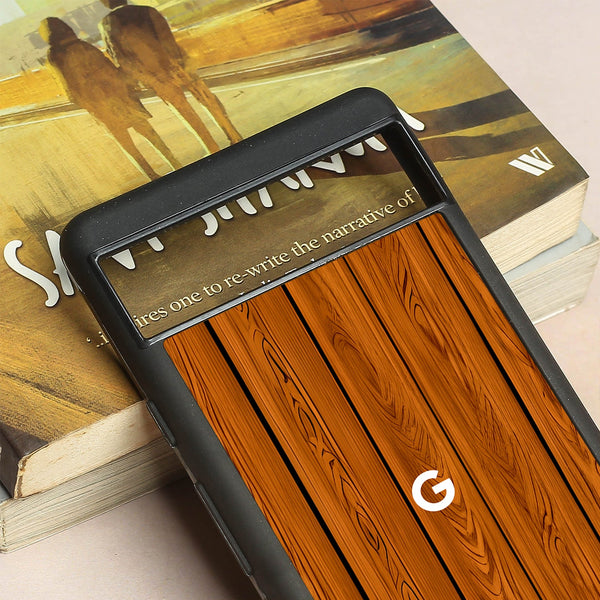 WoodCraft Touch metal back case for Google Pixel 6a