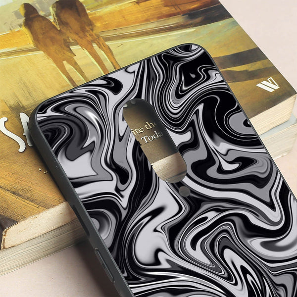 Blackout Marble metal back case for Oneplus 7 Pro