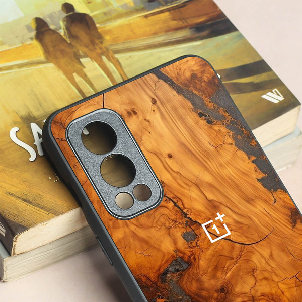 Lava Oak metal back case for Oneplus Nord 2