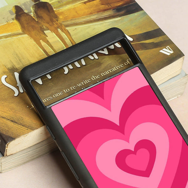 Retro Love metal back case for Google Pixel 6a