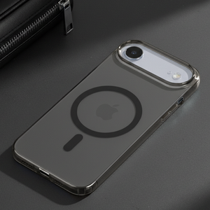 Black Shine Paper Magsafe Case for Apple Iphone Air