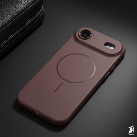 CAVEN Dark Brown Silicone case for Apple Iphone Air