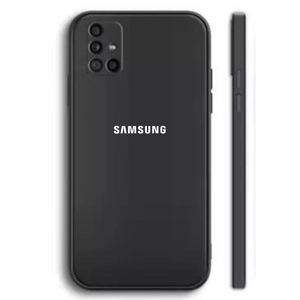 Black Camera Original Silicone Case for Samsung A51
