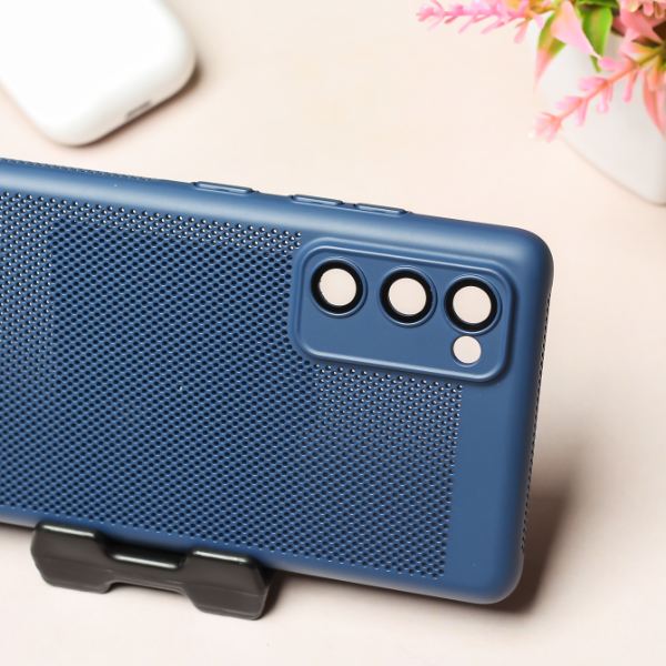 BREATHING DARK BLUE Silicone Case for Samsung S20 FE - The Hatke