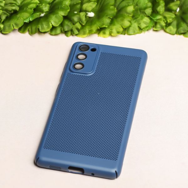 BREATHING DARK BLUE Silicone Case for Samsung S20 FE - The Hatke