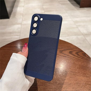 BREATHING DARK BLUE Silicone Case for Samsung S22 - The Hatke