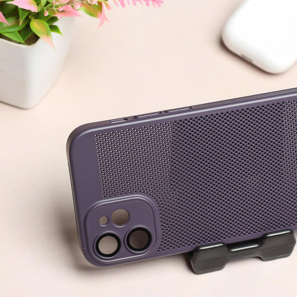 BREATHING DEEP PURPLE Silicone Case for Apple Iphone 11 - The Hatke