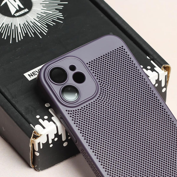 BREATHING DEEP PURPLE Silicone Case for Apple Iphone 11 - The Hatke