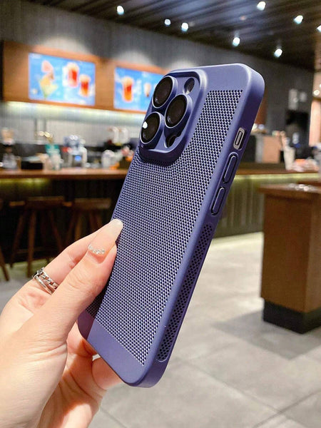 BREATHING DEEP PURPLE Silicone Case for Apple Iphone 15 Pro Max - The Hatke