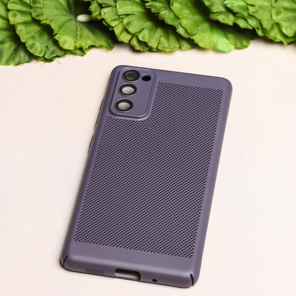 BREATHING DEEP PURPLE Silicone Case for Samsung S20 FE - The Hatke