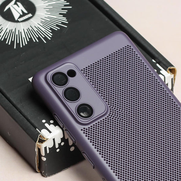 BREATHING DEEP PURPLE Silicone Case for Samsung S20 FE - The Hatke
