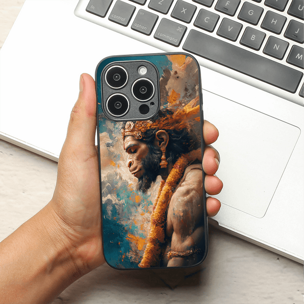 Bajrang Serenity Hanuman ji MB Case for Apple Iphone 14 Pro