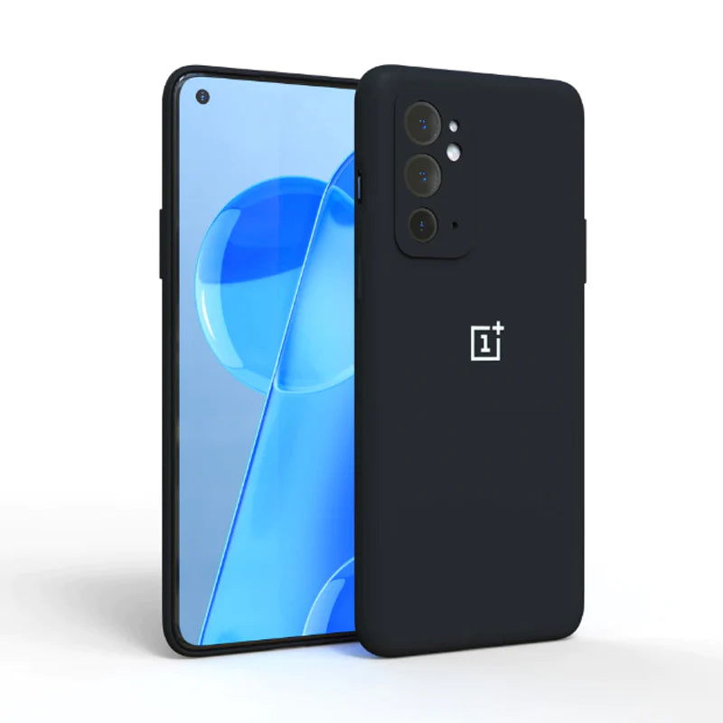 Black Camera Original Silicone Case for Oneplus 9RT - The Hatke