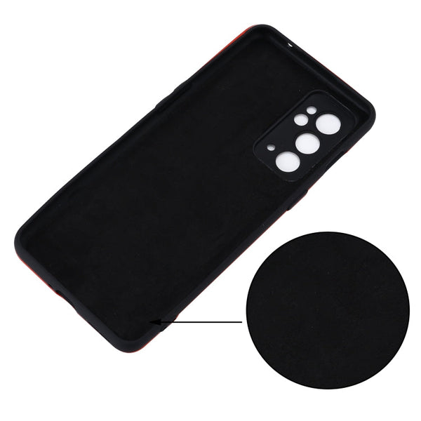 Black Camera Original Silicone Case for Oneplus 9RT - The Hatke