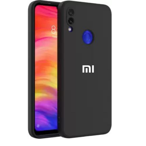 Black Camera Original Silicone Case for Redmi Note 6 Pro - The Hatke
