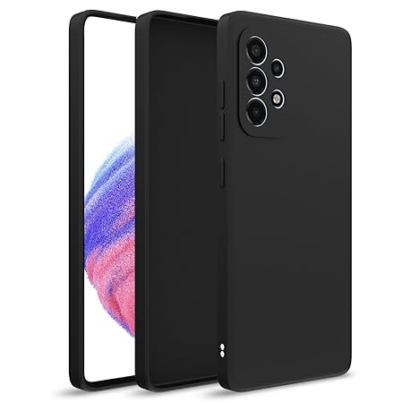 Black Camera Original Silicone Case for Samsung A23 - The Hatke