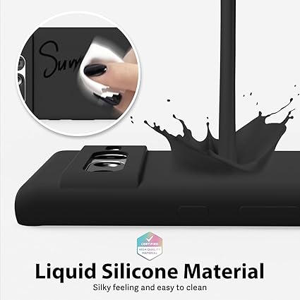 Black Camera Original Silicone case for Google Pixel 7 Pro - The Hatke