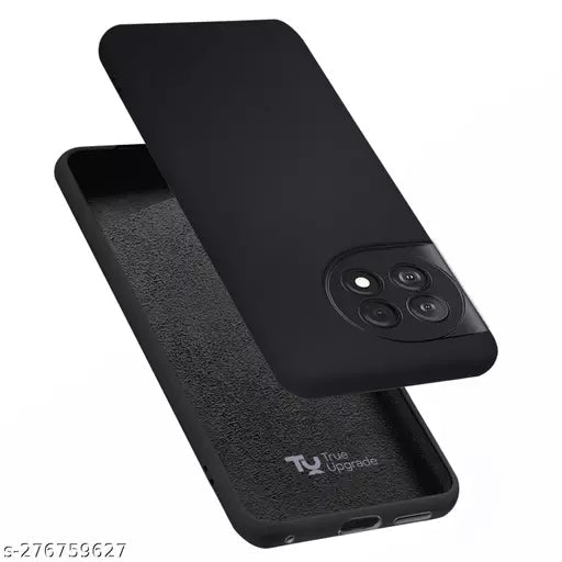Black Camera Original Silicone case for Oneplus 11 - The Hatke