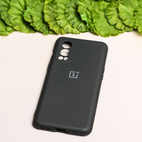 Black Camera Original Silicone case for Oneplus Nord 2 - The Hatke